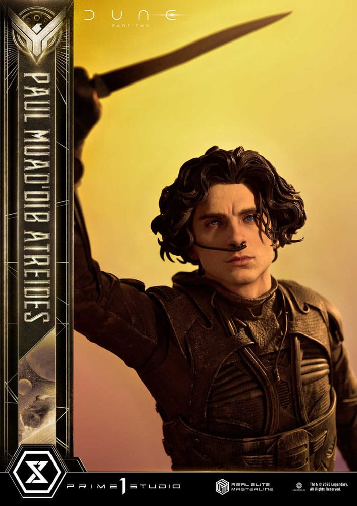 Dune: Part Two statuette Real Elite Masterline Series 1/3 Paul Atreides 90 cm