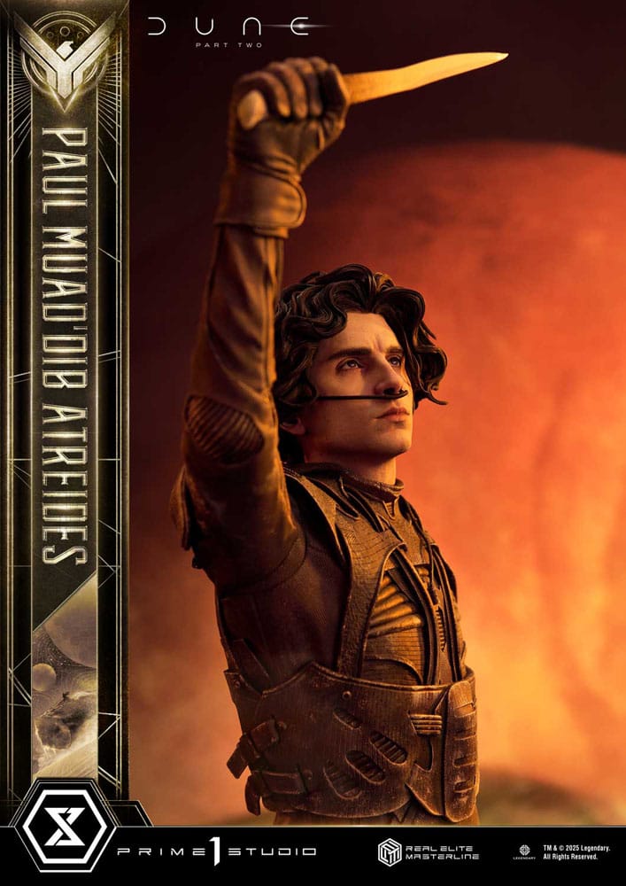 Dune: Part Two statuette Real Elite Masterline Series 1/3 Paul Atreides 90 cm