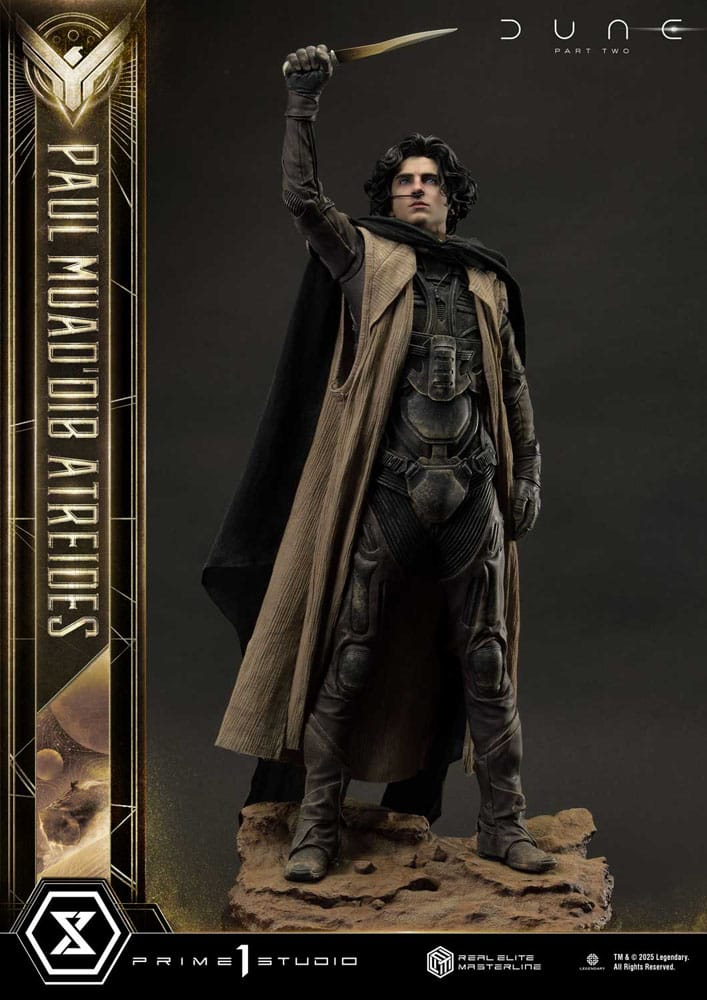 Dune: Part Two statuette Real Elite Masterline Series 1/3 Paul Atreides 90 cm