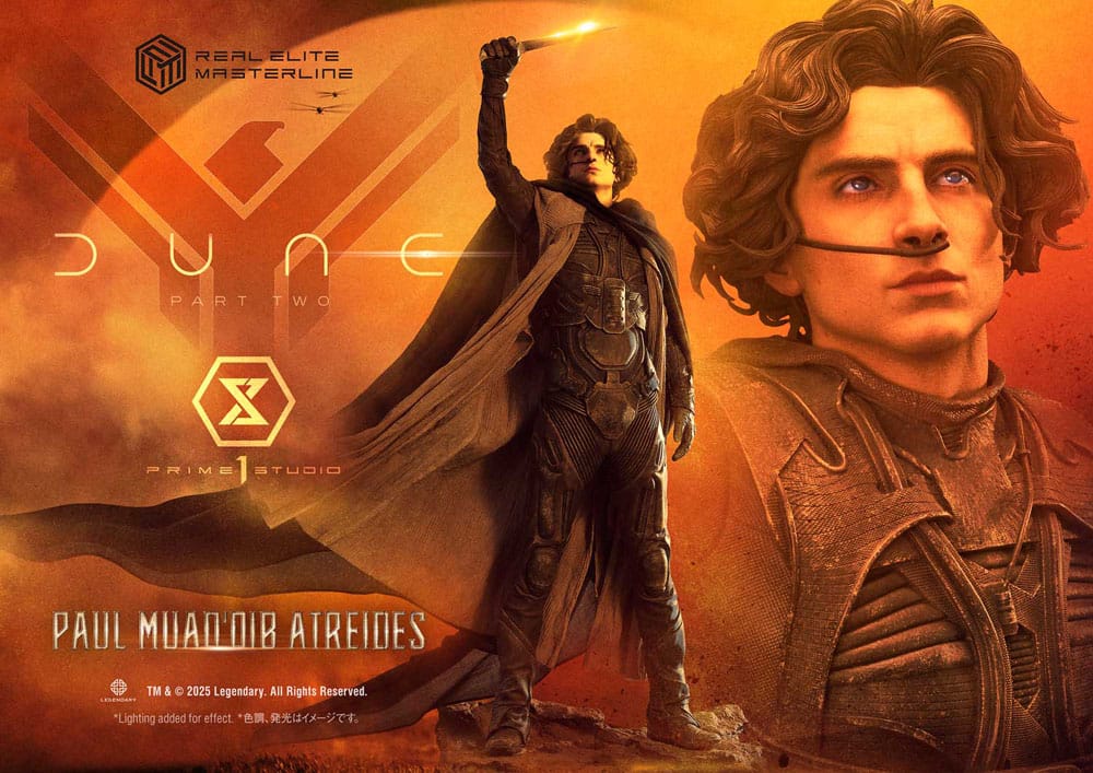 Dune: Part Two statuette Real Elite Masterline Series 1/3 Paul Atreides Ultimate Verison 90 cm