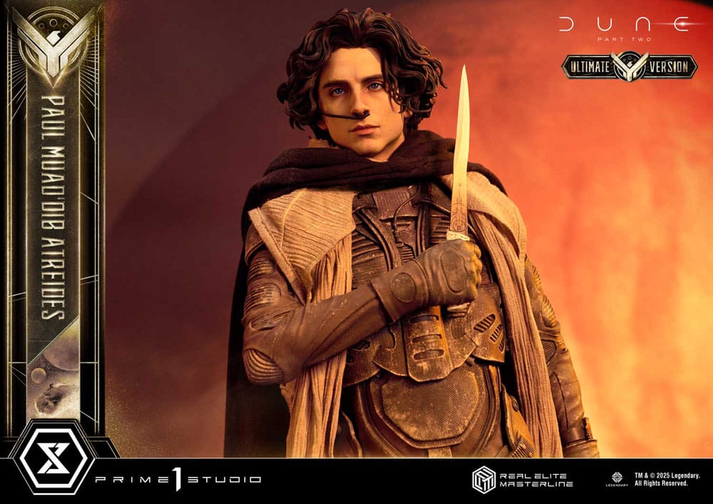 Dune: Part Two statuette Real Elite Masterline Series 1/3 Paul Atreides Ultimate Verison 90 cm