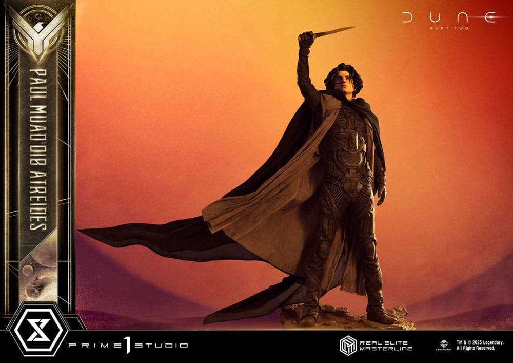 Dune: Part Two statuette Real Elite Masterline Series 1/3 Paul Atreides Ultimate Verison 90 cm