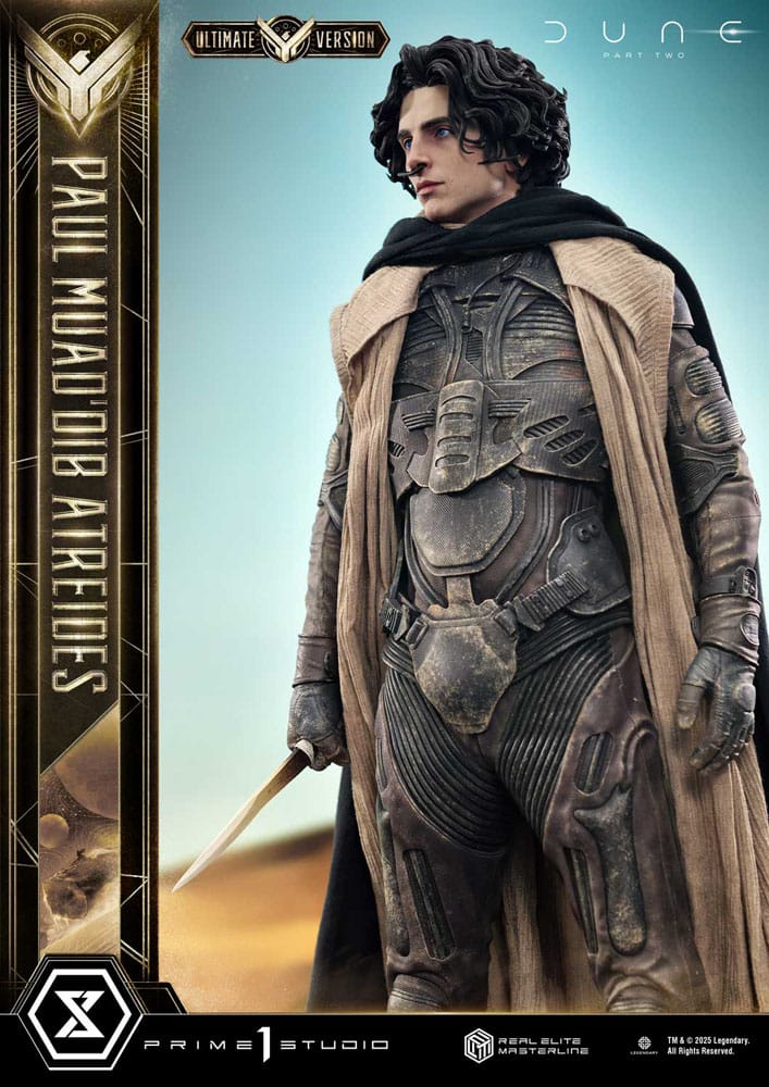 Dune: Part Two statuette Real Elite Masterline Series 1/3 Paul Atreides Ultimate Verison 90 cm