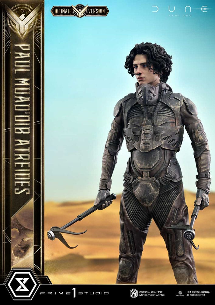 Dune: Part Two statuette Real Elite Masterline Series 1/3 Paul Atreides Ultimate Verison 90 cm