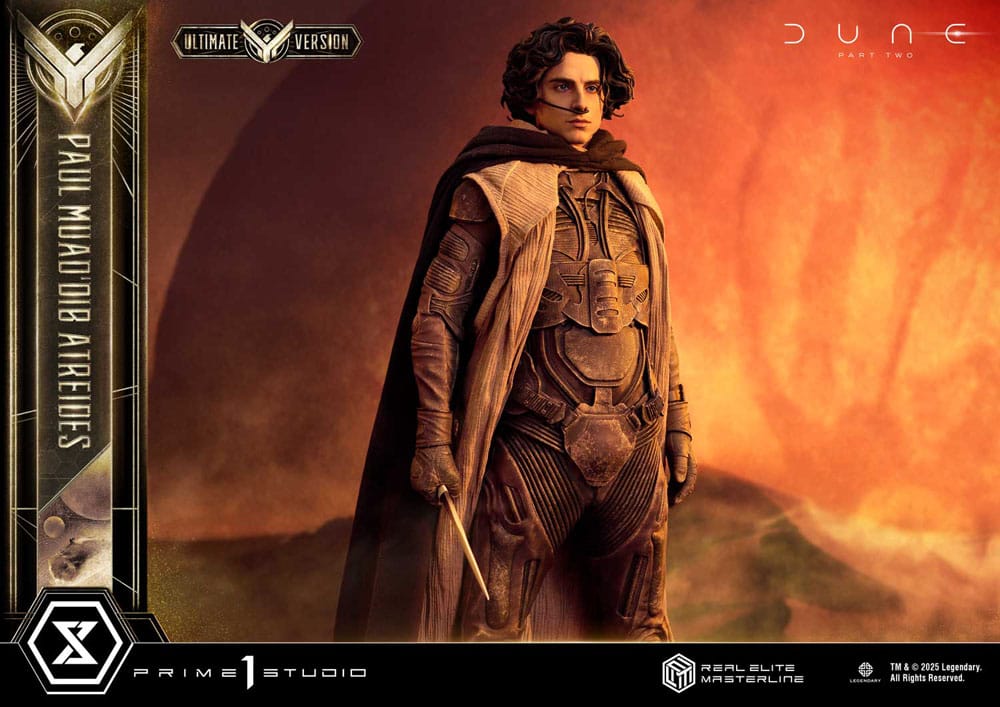 Dune: Part Two statuette Real Elite Masterline Series 1/3 Paul Atreides Ultimate Verison 90 cm