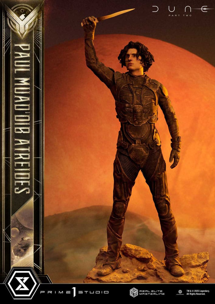 Dune: Part Two statuette Real Elite Masterline Series 1/3 Paul Atreides Ultimate Verison 90 cm