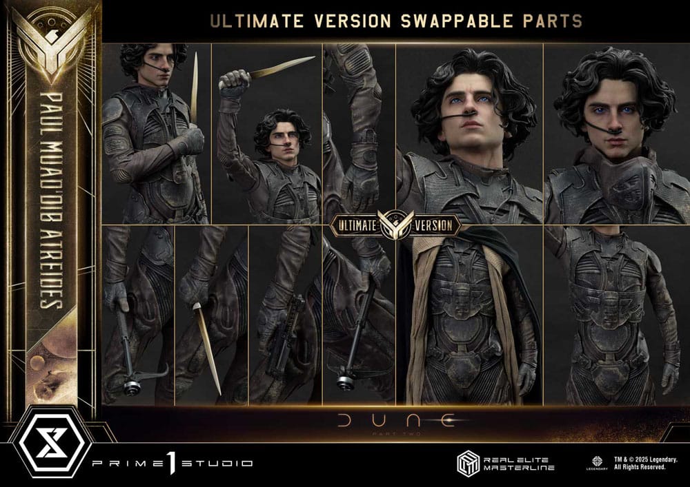 Dune: Part Two statuette Real Elite Masterline Series 1/3 Paul Atreides Ultimate Verison 90 cm