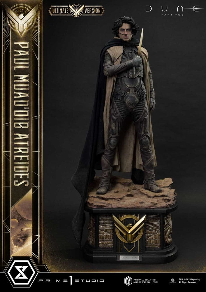 Dune: Part Two statuette Real Elite Masterline Series 1/3 Paul Atreides Ultimate Verison 90 cm