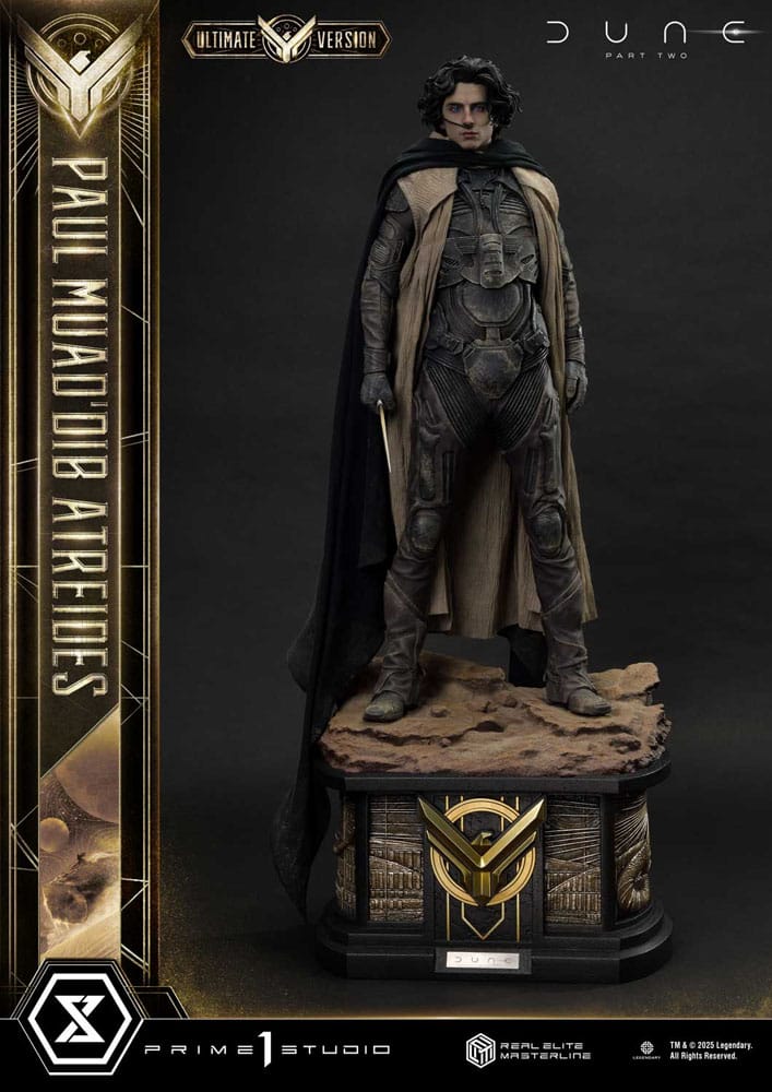 Dune: Part Two statuette Real Elite Masterline Series 1/3 Paul Atreides Ultimate Verison 90 cm