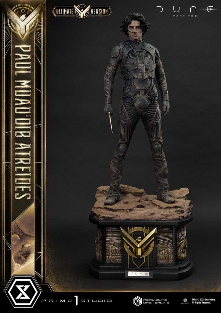 Dune: Part Two statuette Real Elite Masterline Series 1/3 Paul Atreides Ultimate Verison 90 cm