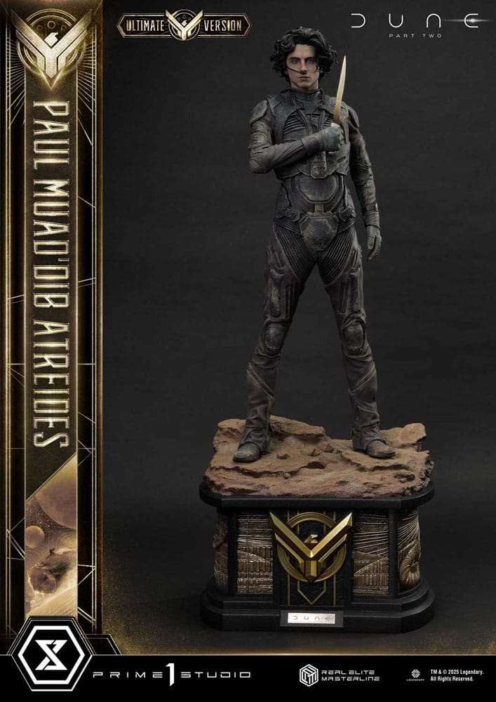 Dune: Part Two statuette Real Elite Masterline Series 1/3 Paul Atreides Ultimate Verison 90 cm