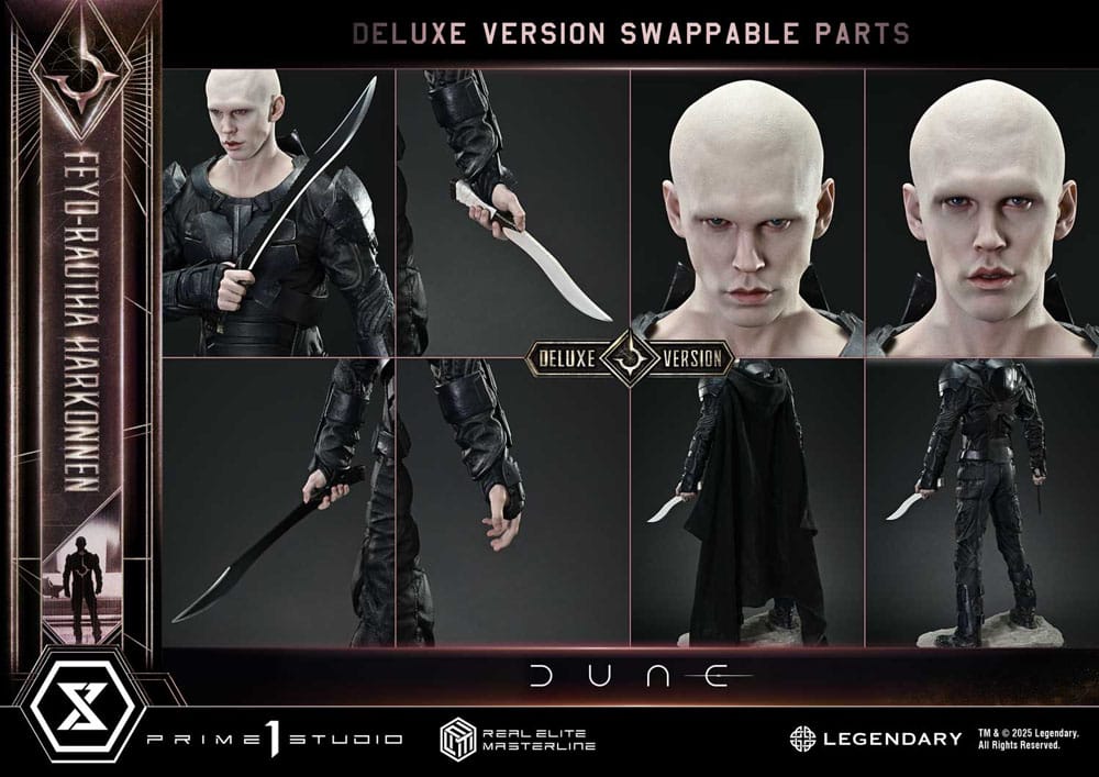 Dune: Part Two statuette Real Elite Masterline Series 1/3 Feyd-Rautha Harkonnen Ultimate Version 83 cm
