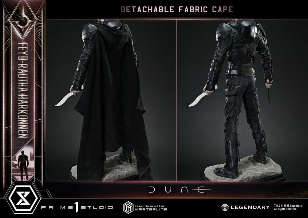 Dune: Part Two statuette Real Elite Masterline Series 1/3 Feyd-Rautha Harkonnen Ultimate Bonus Version 83 cm
