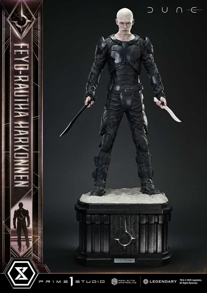 Dune: Part Two statuette Real Elite Masterline Series 1/3 Feyd-Rautha Harkonnen Ultimate Bonus Version 83 cm