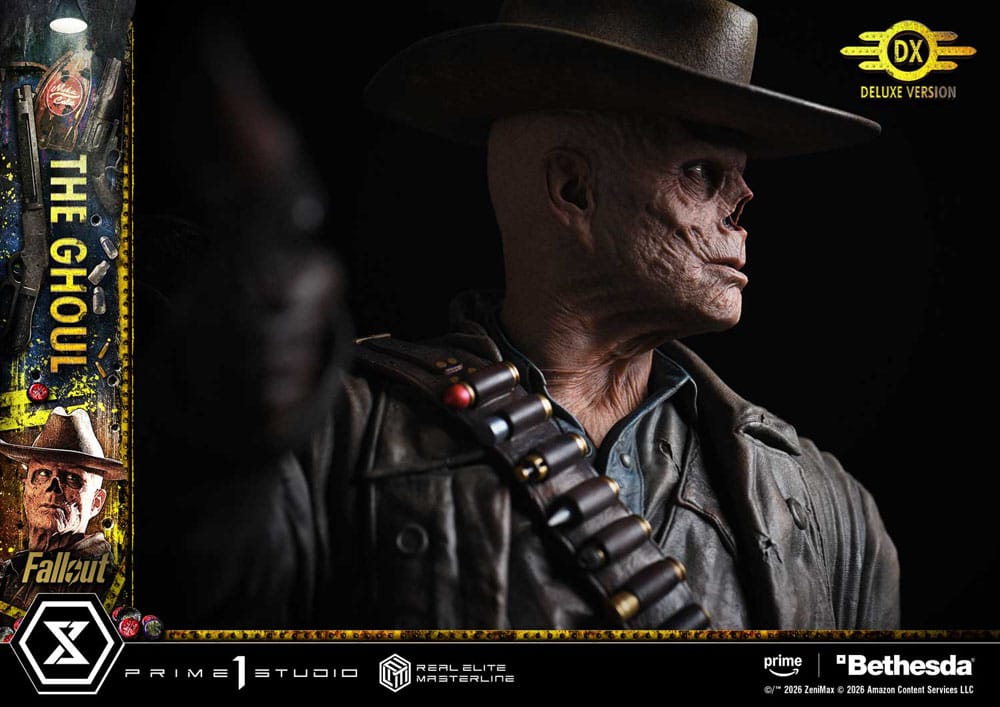 Fallout (TV Series) statuette Real Elite Masterline Series 1/4 The Ghoul Deluxe Version 64 cm