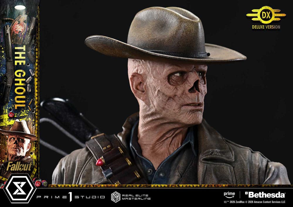 Fallout (TV Series) statuette Real Elite Masterline Series 1/4 The Ghoul Deluxe Version 64 cm
