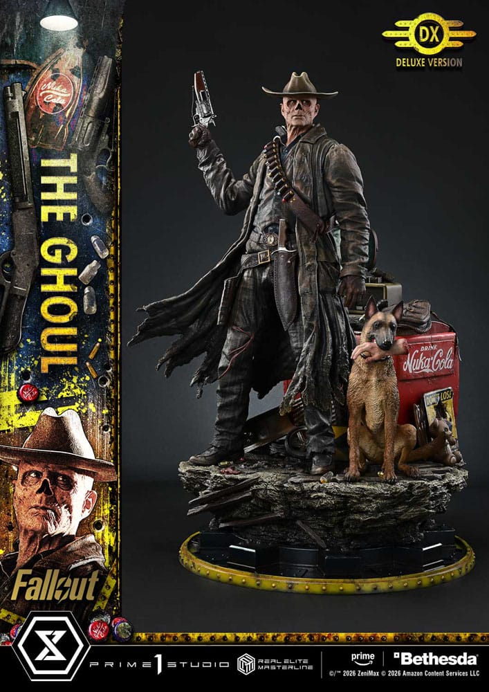 Fallout (TV Series) statuette Real Elite Masterline Series 1/4 The Ghoul Deluxe Version 64 cm
