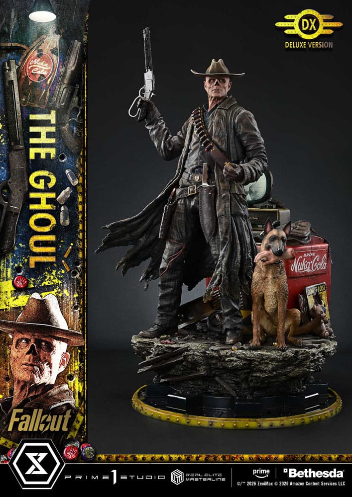 Fallout (TV Series) statuette Real Elite Masterline Series 1/4 The Ghoul Deluxe Version 64 cm