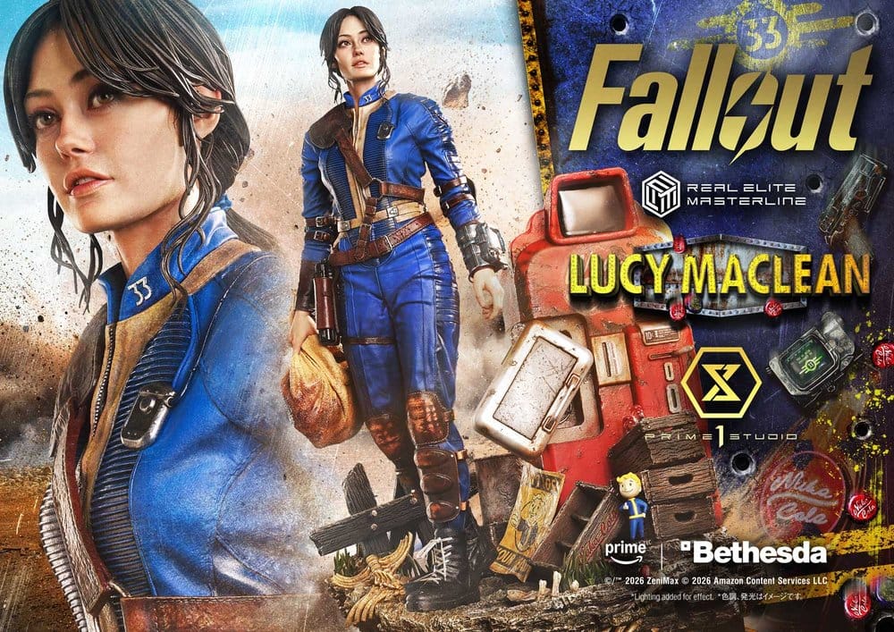 Fallout (TV Series) statuette Real Elite Masterline Series 1/4 Lucy MacLean Bonus Version 59 cm