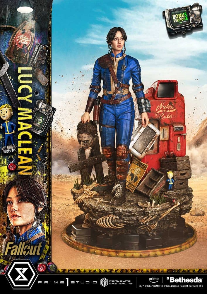 Fallout (TV Series) statuette Real Elite Masterline Series 1/4 Lucy MacLean Bonus Version 59 cm