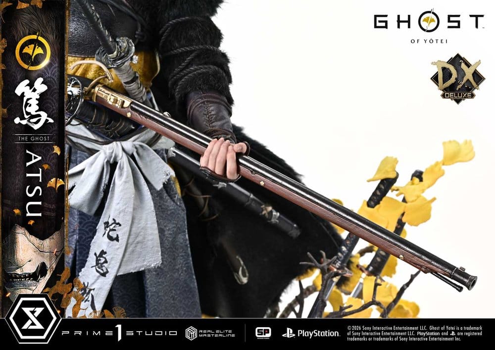 Ghost of Yotei Real Elite Masterline Statue 1/4 Atsu Deluxe Version 59 cm