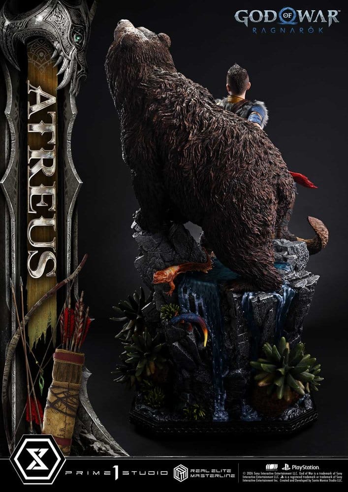 God of War: Ragnarok Real Elite Masterline statuette 1/3 Atreus DX Bonus Version 96 cm