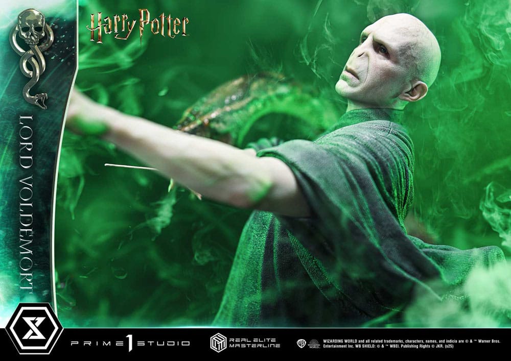Harry Potter statuette Real Elite Masterline Series 1/4 Lord Voldemort Bonus Version 83 cm