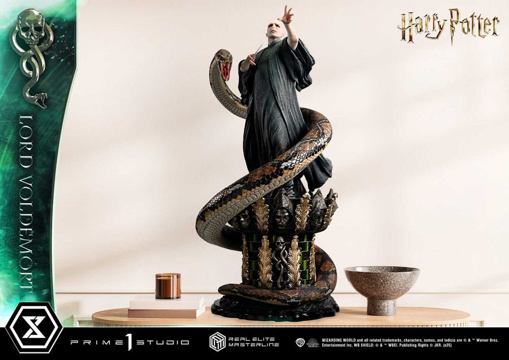 Harry Potter statuette Real Elite Masterline Series 1/4 Lord Voldemort Bonus Version 83 cm