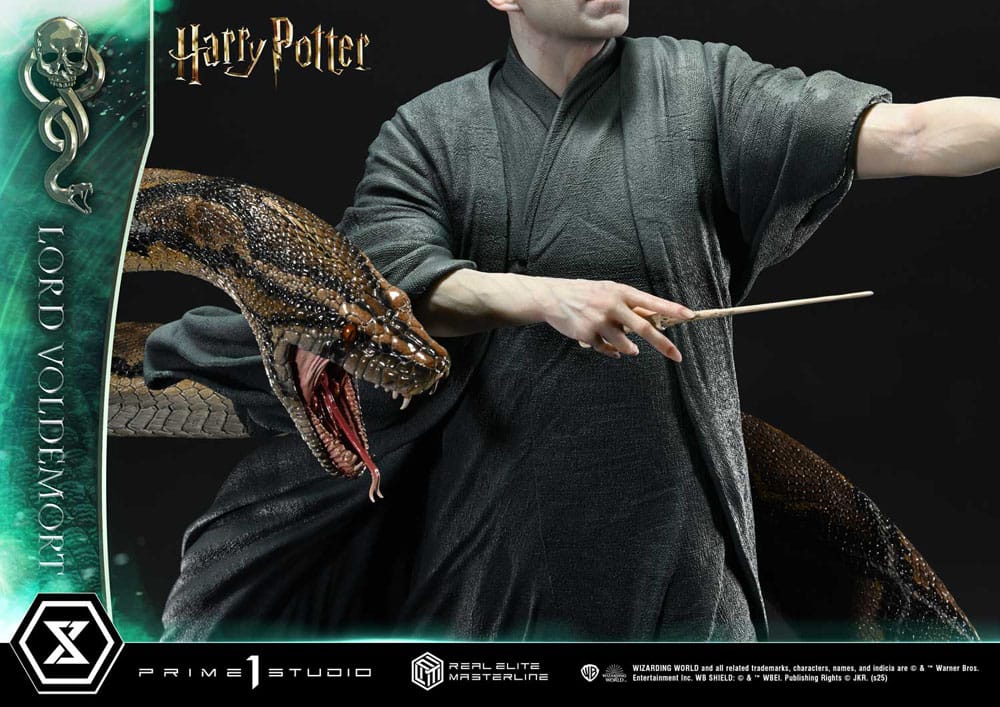 Harry Potter statuette Real Elite Masterline Series 1/4 Lord Voldemort Bonus Version 83 cm