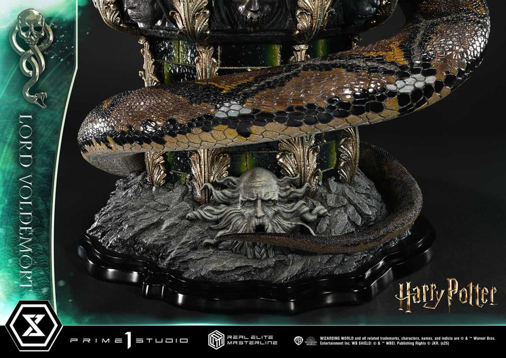 Harry Potter statuette Real Elite Masterline Series 1/4 Lord Voldemort Bonus Version 83 cm