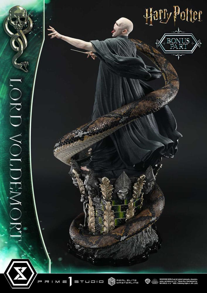 Harry Potter statuette Real Elite Masterline Series 1/4 Lord Voldemort Bonus Version 83 cm