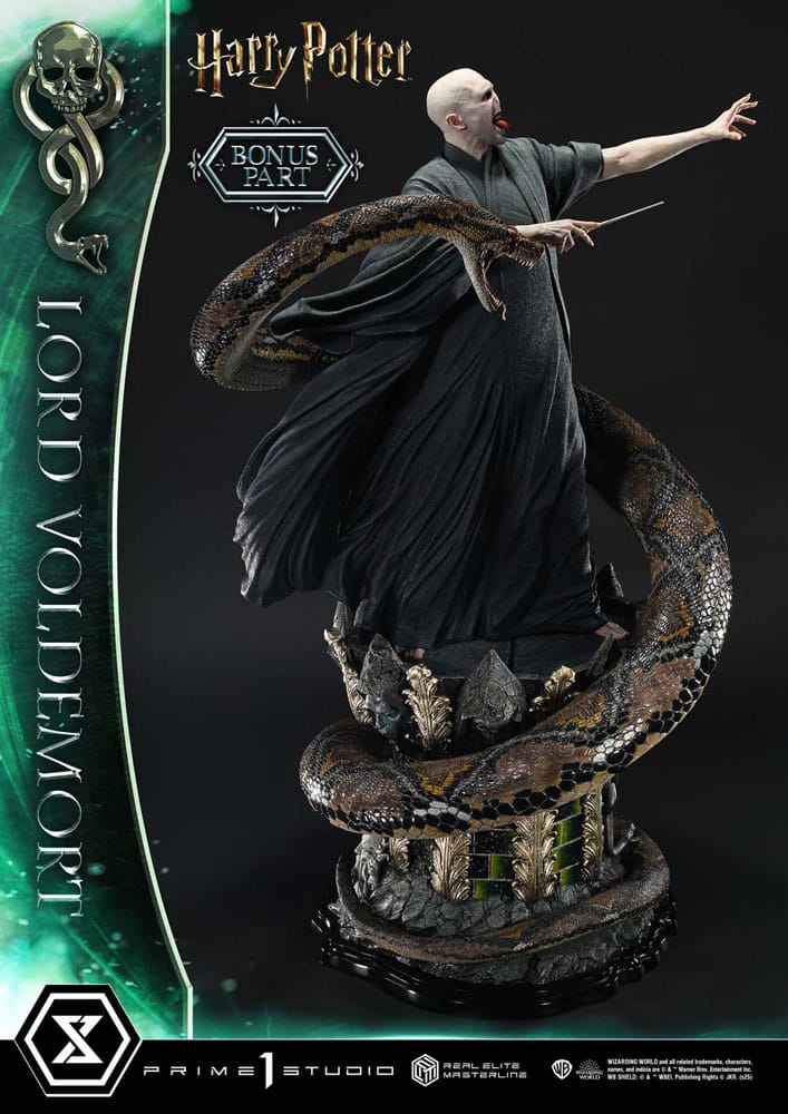 Harry Potter statuette Real Elite Masterline Series 1/4 Lord Voldemort Bonus Version 83 cm