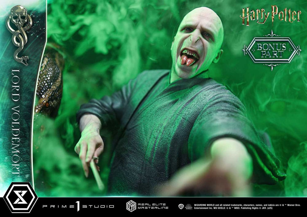 Harry Potter statuette Real Elite Masterline Series 1/4 Lord Voldemort Bonus Version 83 cm