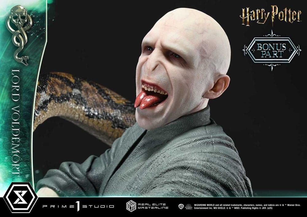 Harry Potter statuette Real Elite Masterline Series 1/4 Lord Voldemort Bonus Version 83 cm