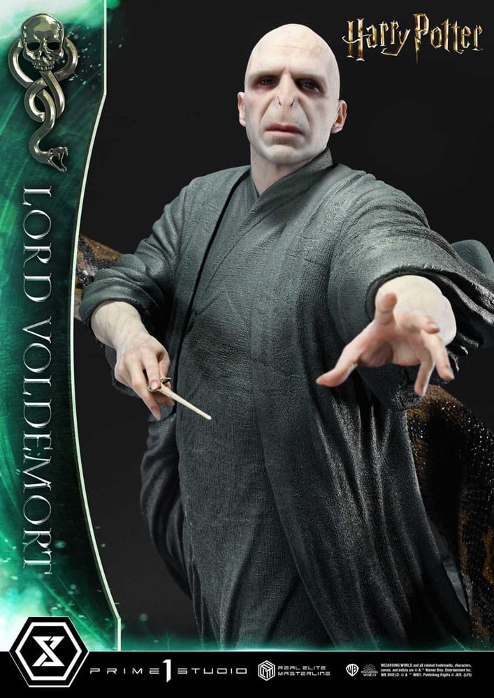 Harry Potter statuette Real Elite Masterline Series 1/4 Lord Voldemort Bonus Version 83 cm