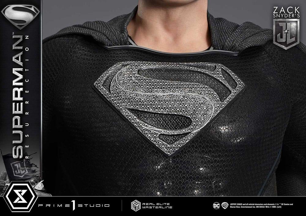 Zack Snyder's Justice League statuette Real Elite Masterline Series 1/3 Superman Resurrection Deluxe Ver. 95 cm
