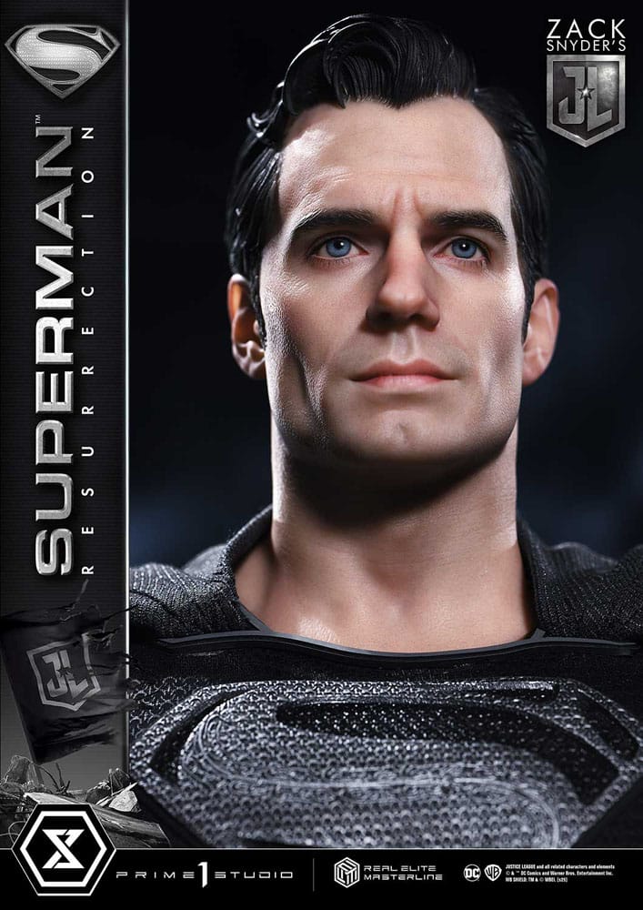 Zack Snyder's Justice League statuette Real Elite Masterline Series 1/3 Superman Resurrection Deluxe Ver. 95 cm