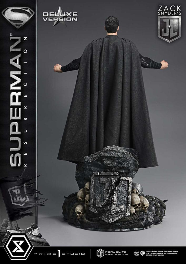 Zack Snyder's Justice League statuette Real Elite Masterline Series 1/3 Superman Resurrection Deluxe Ver. 95 cm