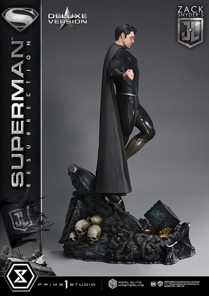 Zack Snyder's Justice League statuette Real Elite Masterline Series 1/3 Superman Resurrection Deluxe Ver. 95 cm