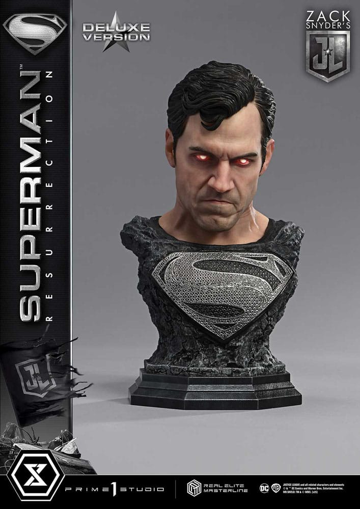 Zack Snyder's Justice League statuette Real Elite Masterline Series 1/3 Superman Resurrection Deluxe Ver. 95 cm