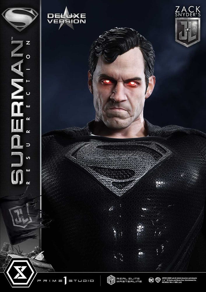 Zack Snyder's Justice League statuette Real Elite Masterline Series 1/3 Superman Resurrection Deluxe Ver. 95 cm