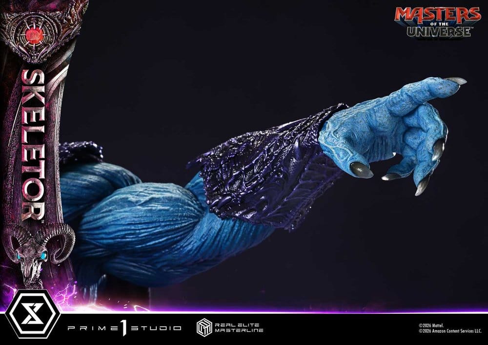 Les Maîtres de l'univers (2026 Film) Real Elite Masterline Series Statue 1/3 Skeletor 95 cm
