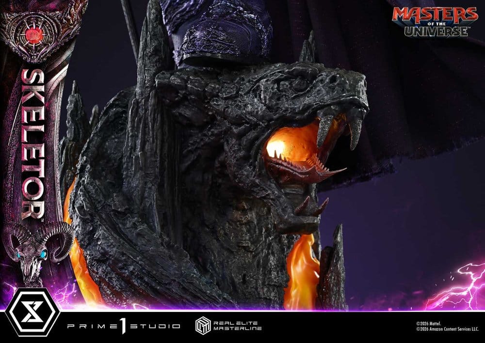 Les Maîtres de l'univers (2026 Film) Real Elite Masterline Series Statue 1/3 Skeletor 95 cm