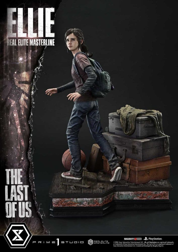 The Last of Us (Part I) Real Elite Masterline Statue 1/4 Ellie 46 cm