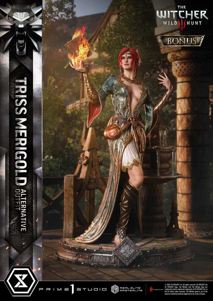 The Witcher 3: Wild Hunt statuette Real Elite Masterline Series 1/4 Triss Merigold Bonus Version 52 cm