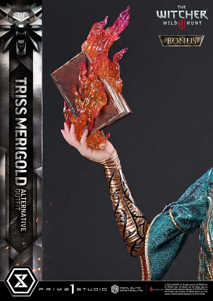 The Witcher 3: Wild Hunt statuette Real Elite Masterline Series 1/4 Triss Merigold Bonus Version 52 cm