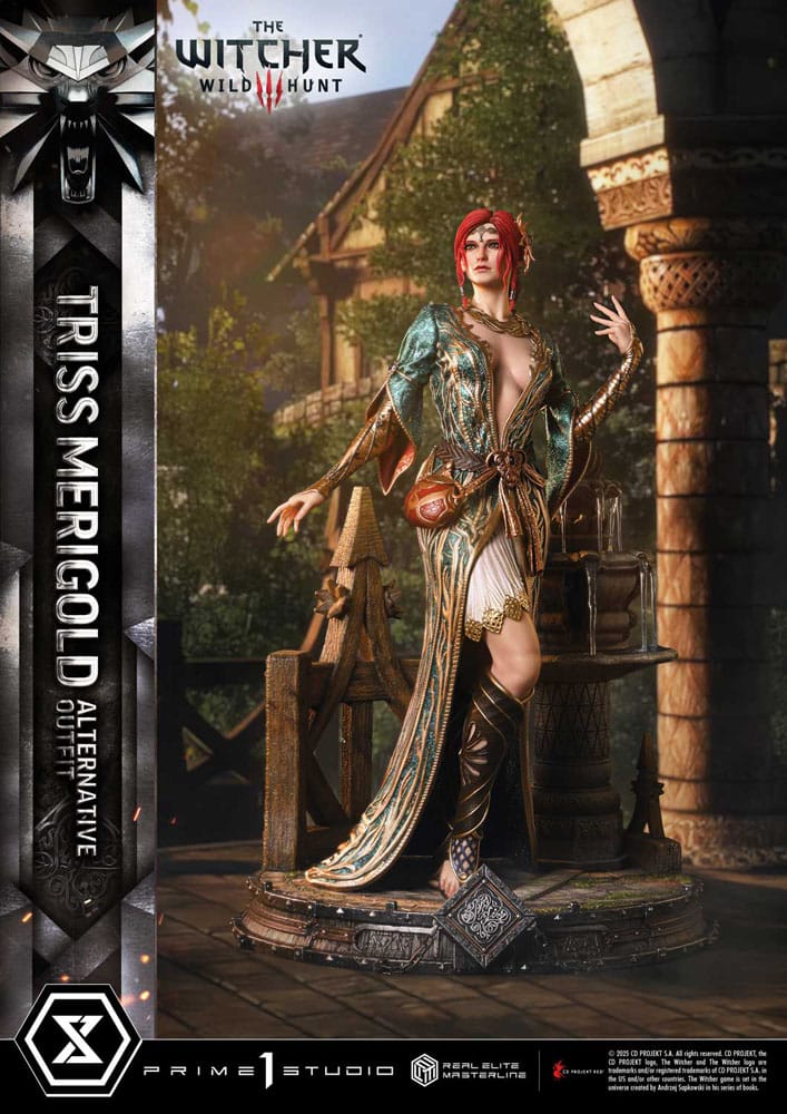 The Witcher 3: Wild Hunt statuette Real Elite Masterline Series 1/4 Triss Merigold Bonus Version 52 cm
