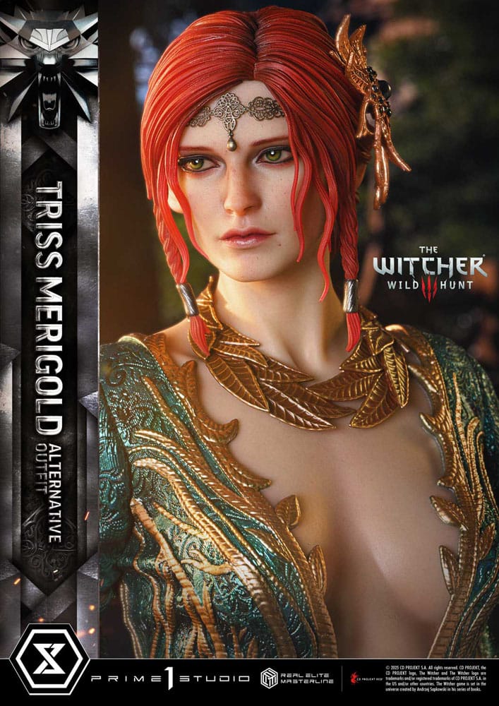 The Witcher 3: Wild Hunt statuette Real Elite Masterline Series 1/4 Triss Merigold Bonus Version 52 cm