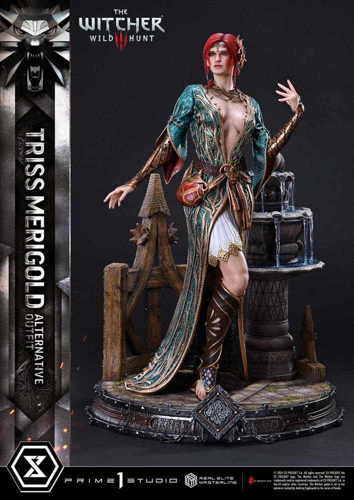 The Witcher 3: Wild Hunt statuette Real Elite Masterline Series 1/4 Triss Merigold Bonus Version 52 cm