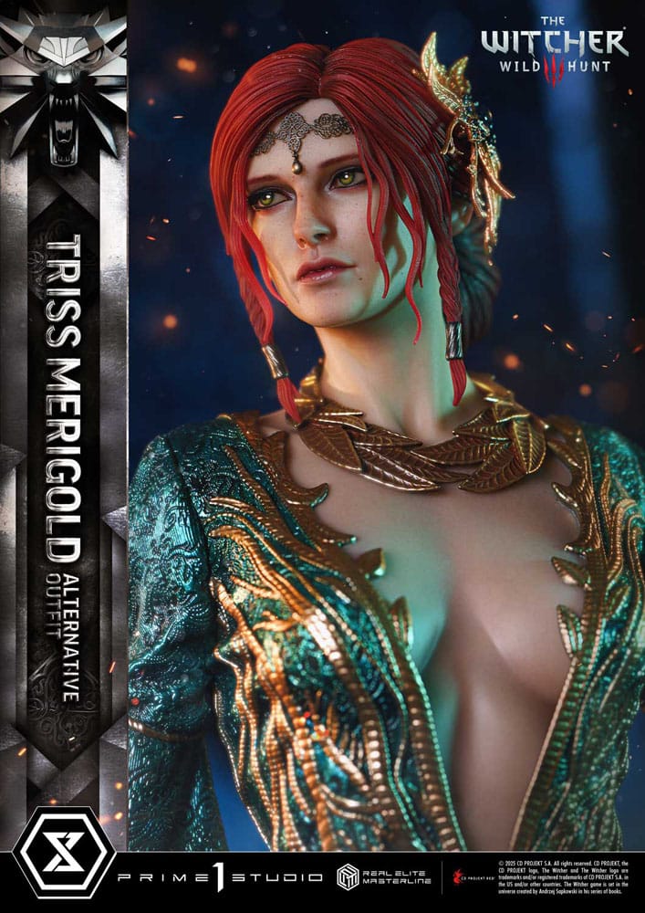 The Witcher 3: Wild Hunt statuette Real Elite Masterline Series 1/4 Triss Merigold Bonus Version 52 cm
